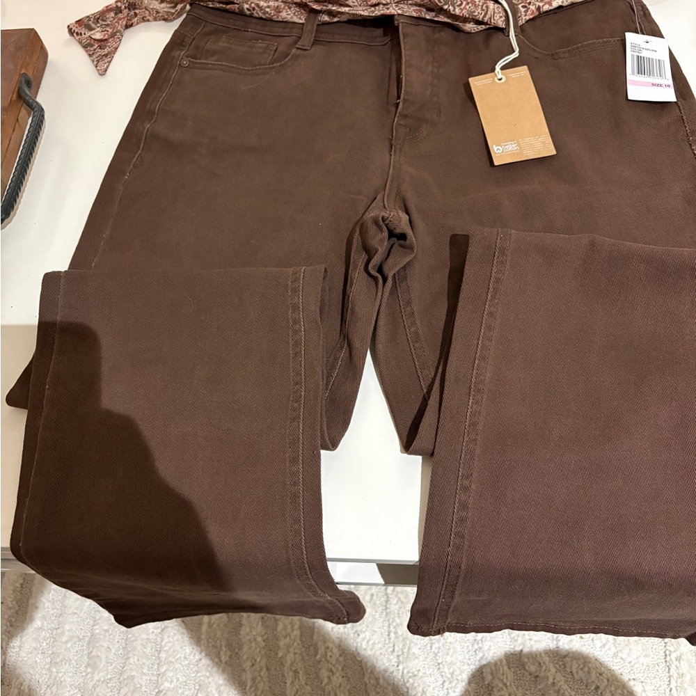 Forever Young Angel's Chocolate Straight Leg Jeans